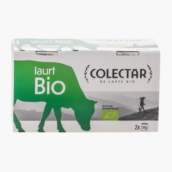 Iaurt eco 3.5%-4.1% grăsime, 2x115g