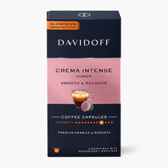 Capsule cafea Crema Intense Lungo, 10 băuturi, 55g