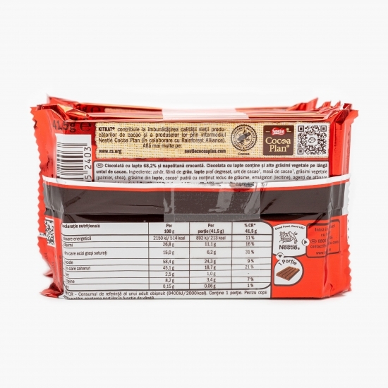 Pachet ciocolată cu lapte 9x41.5g