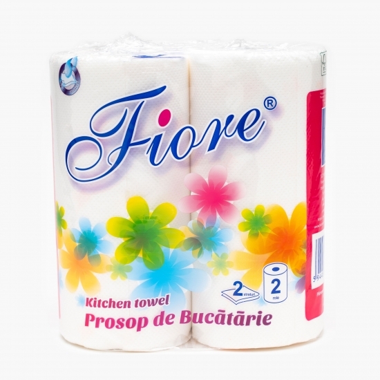 Prosoape de bucătărie 2 role, 2 straturi, 50 foi