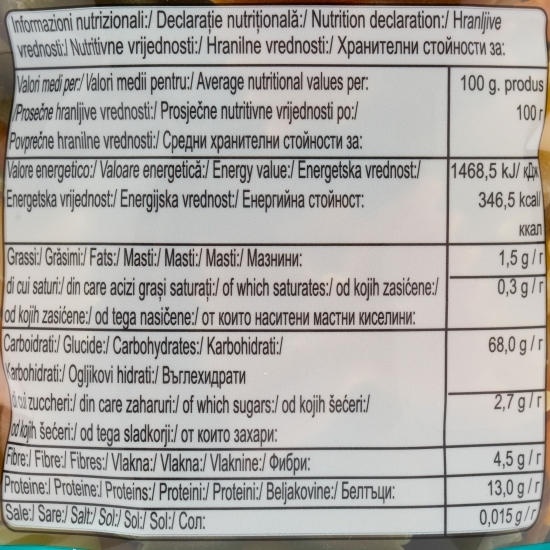 Paste Farfale tricolore 400g