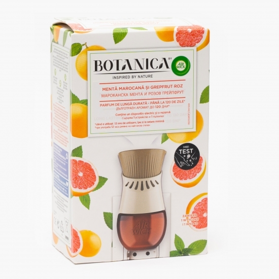 Aparat odorizant electric mentă marocană și grepfrut roz 19ml