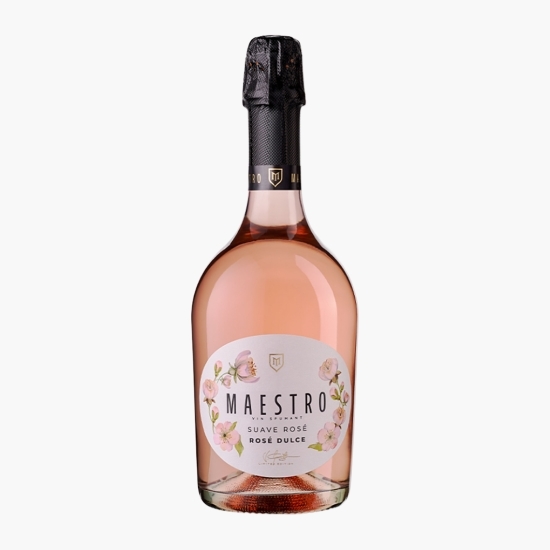 Vin spumant rose dulce, Suave, 7%, 0.75l