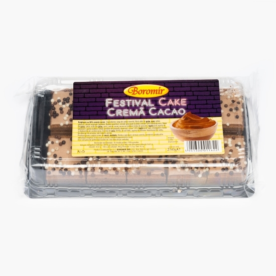 Prăjitură cu cremă de cacao Festival Cake 250g
