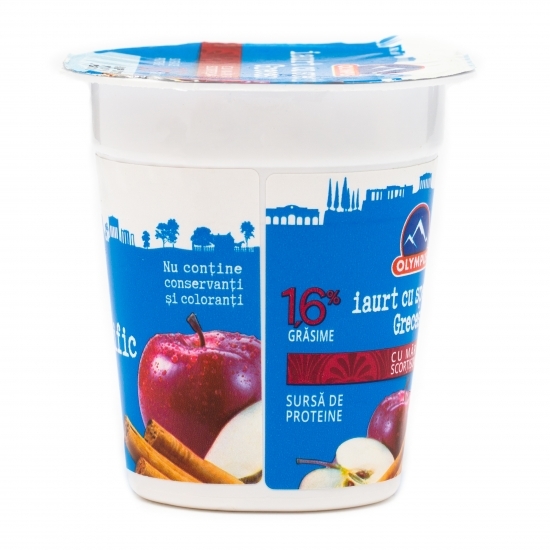 Iaurt cu specific grecesc măr și scorțișoară 125g