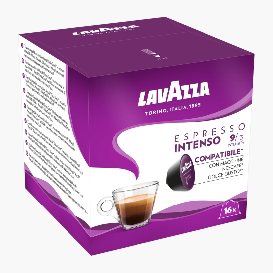 Espresso Intenso, 16 băuturi, capsule cafea compatibile Dolce Gusto