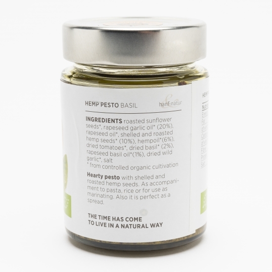 Pesto din cânepă și busuioc eco 150g