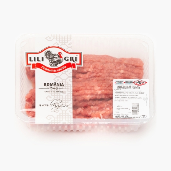 Carne tocată din pulpă de curcan 650g