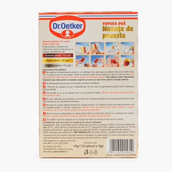 Vopsea nuanțe de Poveste 30 ouă 15ml