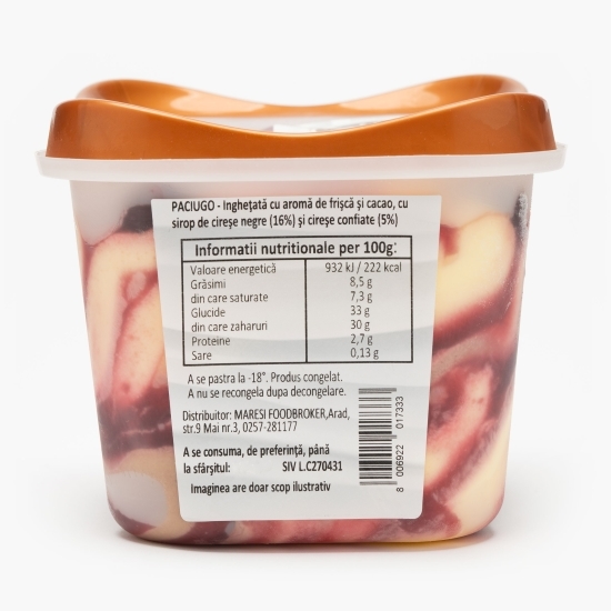 Înghețată Panna Cioccolata cu sirop de cireșe 500g