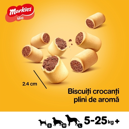 Hrană complementară pentru câini adulți, 500g, Markies Mini