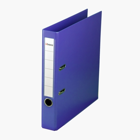 Biblioraft A4 PVC 50mm Ubers, albastru