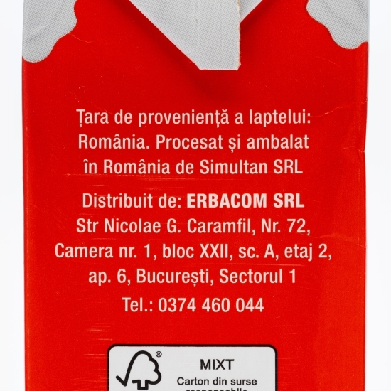 Lapte UHT 3.5% grăsime 1l