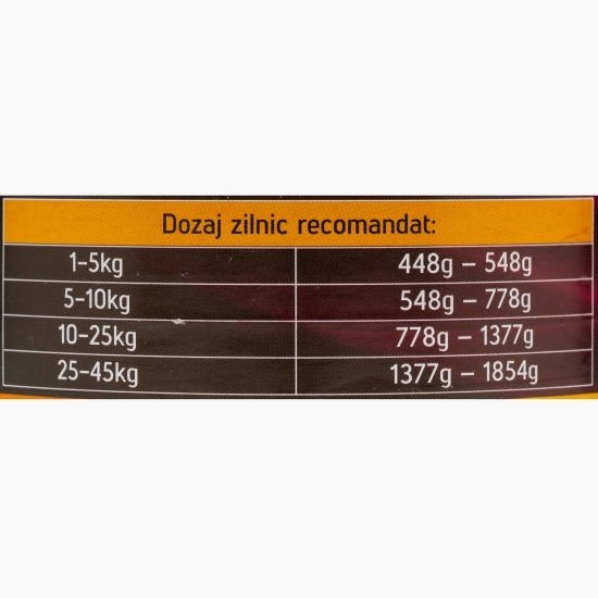 Hrană umedă pentru câini adulți, cu pui 1240g