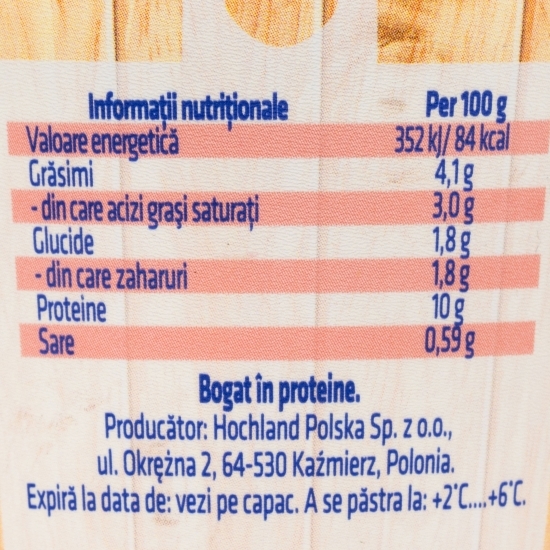 Granule de brânză Cottage cu ricotta, delicat 165g