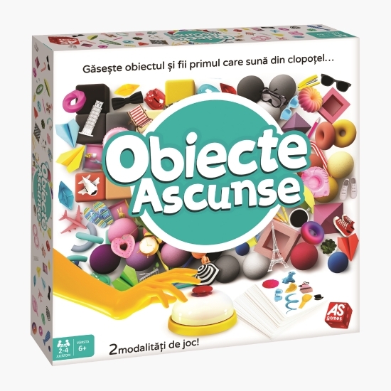 Joc de societate-Obiecte ascunse 6+ ani