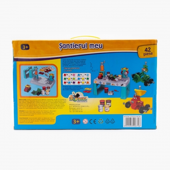 Set de plastilină Șantierul meu 3+ ani