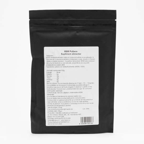 MSM (Metilsulfonilmetan) pulbere 250g