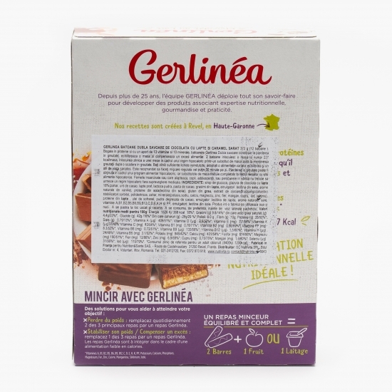 Batoane de ciocolată cu lapte și caramel sărat 12x31g