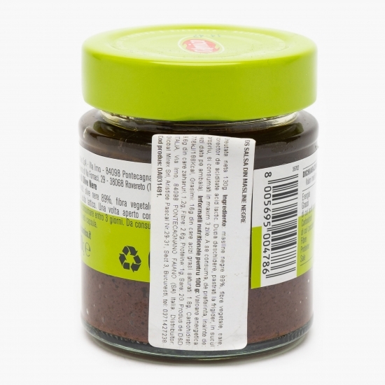 Sos salsa din măsline negre 130g