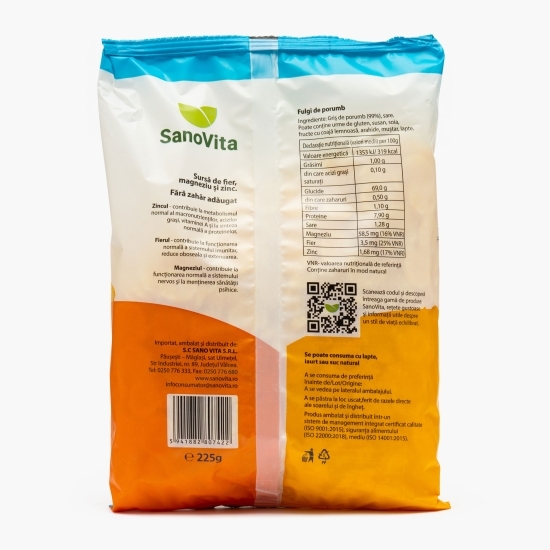 Fulgi de porumb fără zahăr 225g