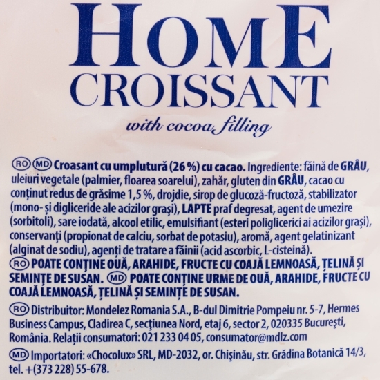 Croissante cu umplutură de cacao, 300g