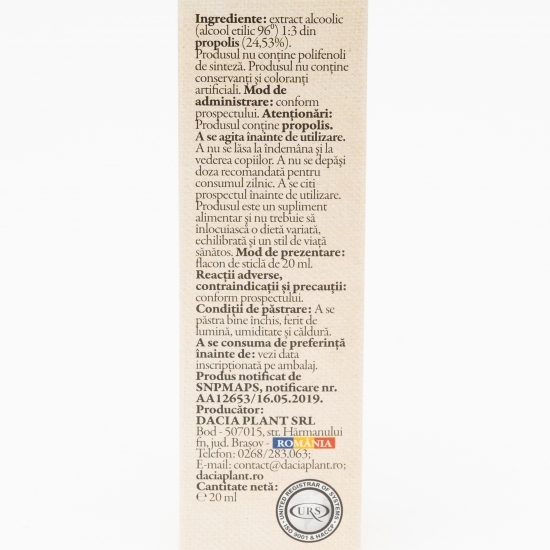 Tinctură de propolis 20ml