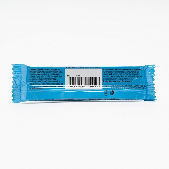 Tabletă dietetică cu lapte 25g