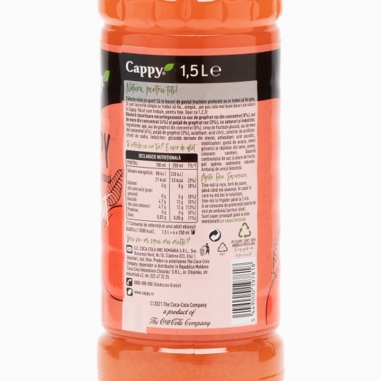 Băutură necarbogazoasă grepfrut 1.5l