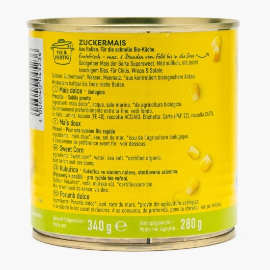 Porumb dulce eco, 340g