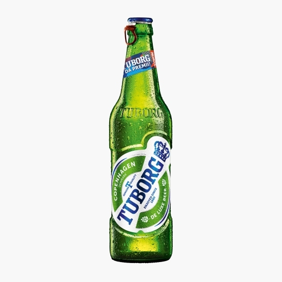 Bere blondă pasteurizată sticlă 0.33l