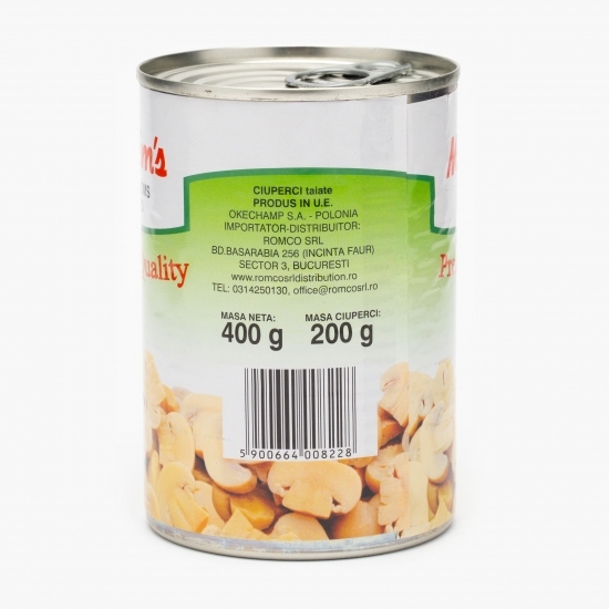 Ciuperci tăiate 400g