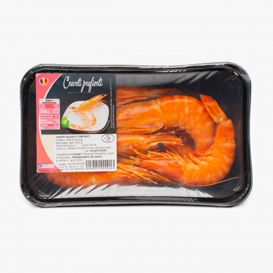 Creveți prefierți calibrul 10/20 500g
