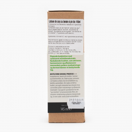 Loțiune de corp lămâie și pin bio 145ml