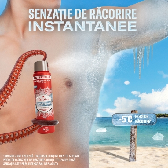 Spray antiperspirant Cold Spice, 150ml