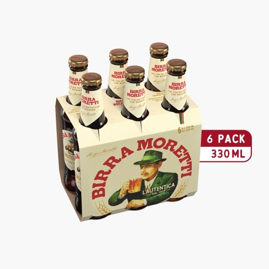 Bere blondă sticlă 6x0.33l