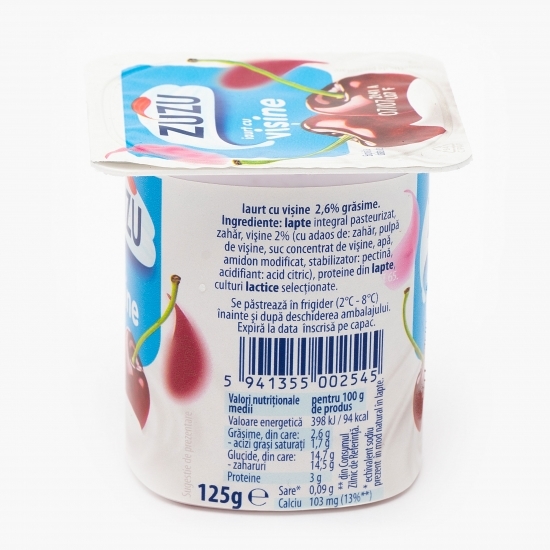 Iaurt cu vișine 125g