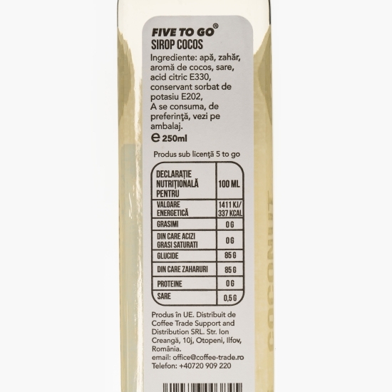 Sirop cafea Cocos 0.25l