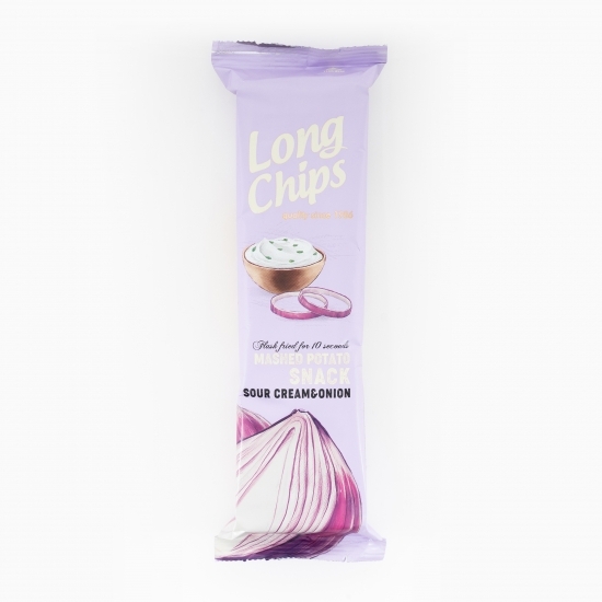 Snacksuri din piure de cartofi cu aromă de smântână și ceapă 75g