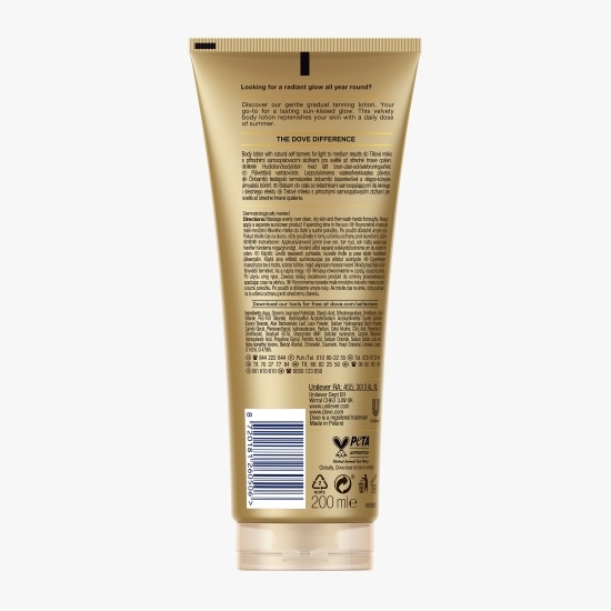 Loțiune autobronzantă light-medium, Summer revived 200ml