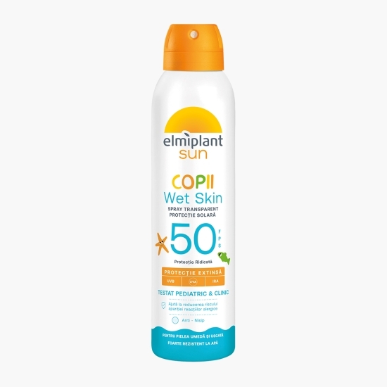 Loțiune spray protecție solară pentru copii SPF50, 150ml