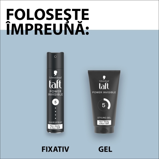 Fixativ Power Invisible (5) pentru păr 250ml