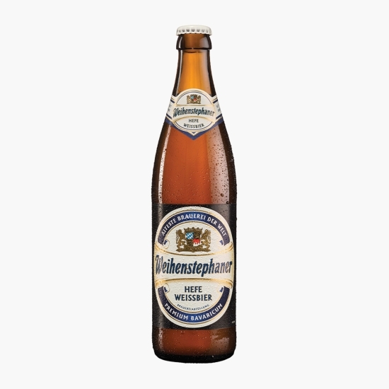 Bere albă nefiltrată Hefe sticlă 0.5l