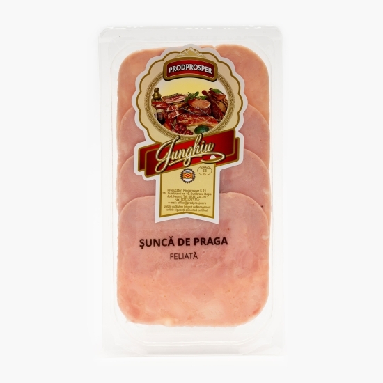 Șuncă Praga, feliată 100g