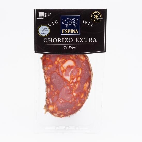 Chorizo extra cu piper 100g