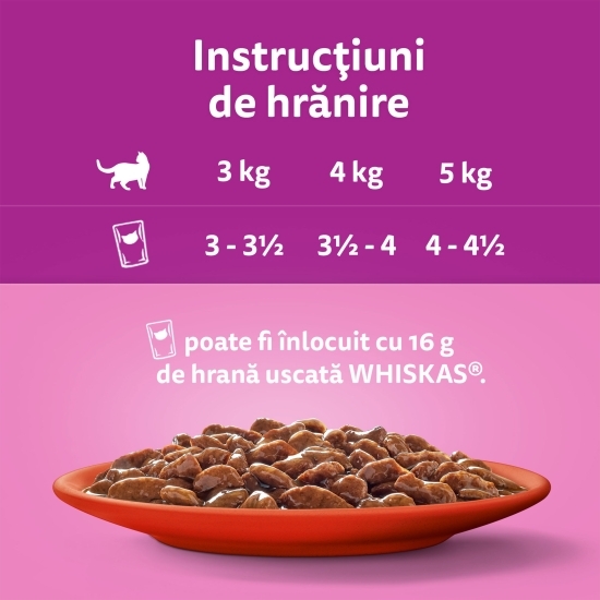 Hrană umedă pentru pisici adulte, 4 x 85g, Selecții clasice în sos de carne