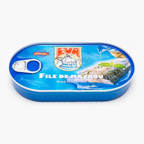 File de macrou în ulei vegetal 170g