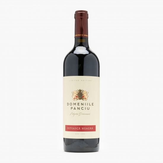 Vin roșu sec Fetească Neagră, 13.5%, 0.75l 
