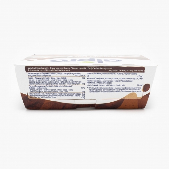 Desert din soia cu ciocolată neagră 4x125g