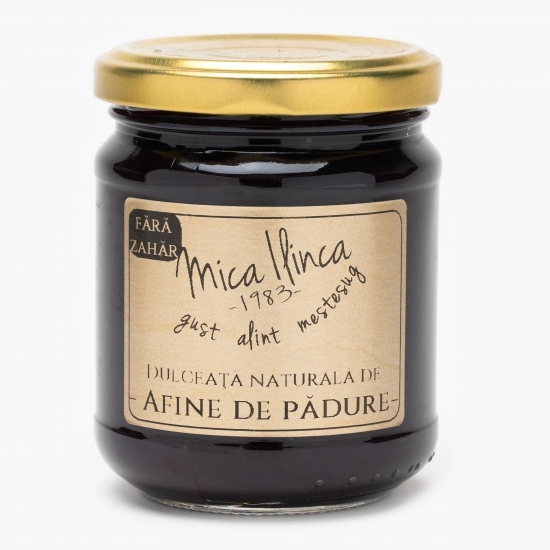Dulceață naturală de afine 220g